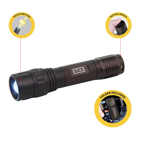 PANTHER: 10W CREE LED rechargeable flashlight...