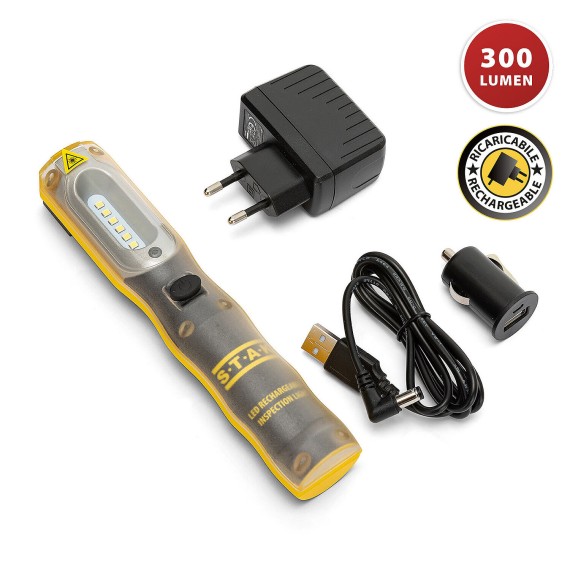 LUZ COMBINADA 2: Luz de trabajo + linterna LED...