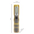 LUZ COMBINADA 2: Luz de trabajo + linterna LED recargable. Gancho e imán.