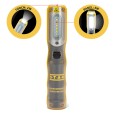 LUZ COMBINADA 2: Luz de trabajo + linterna LED recargable. Gancho e imán.