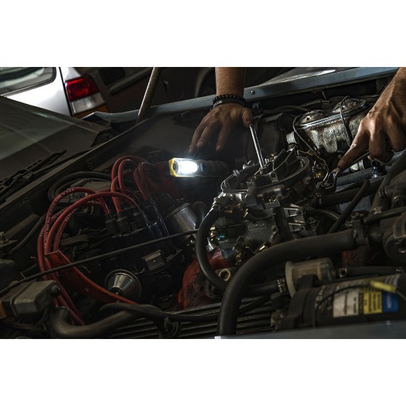 LUZ COMBINADA 2: Luz de trabajo + linterna LED...