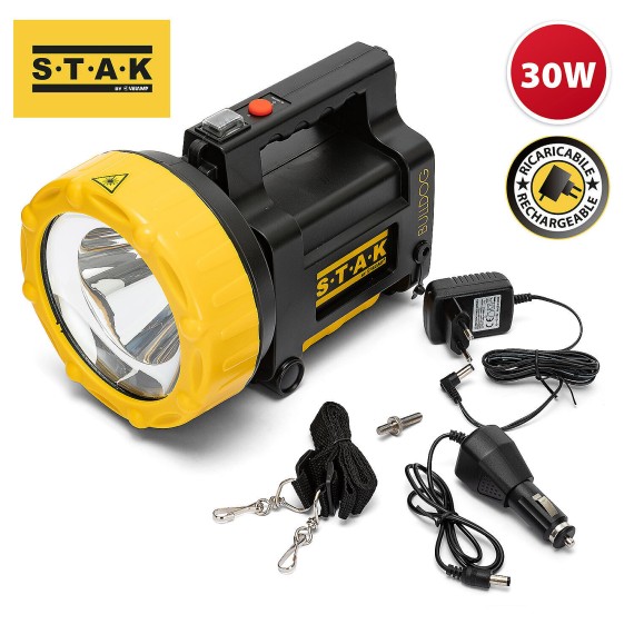 BULLDOG: 30W CREE LED rechargeable headlamp,...