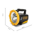 TRAINSPOTTING : Phare rechargeable LED CREE 20 W, 1600 lumens.