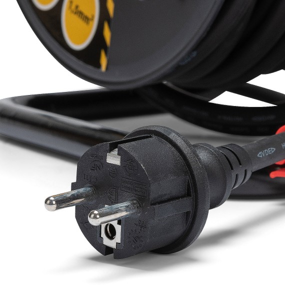 Enrollador de cable eléctrico profesional, 4...
