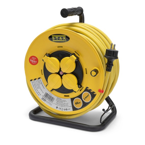 Professionelle elektrische Kabeltrommel, 4...
