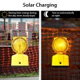 SOLAR BLINK ROAD: Lampeggiante stradale LED ricaricabile con pannello solare