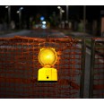 SOLAR BLINK ROAD: Lampeggiante stradale LED ricaricabile con pannello solare
