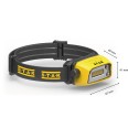 Professional rechargeable LED headlamp, 300 lumens. Contactless.