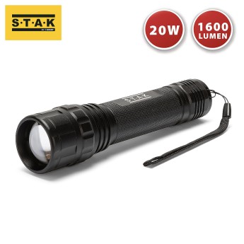 TIGER: CREE 20W XHP50 LED flashlight with zoom function 2