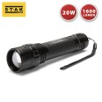 TIGER: CREE 20W XHP50 LED flashlight with zoom function