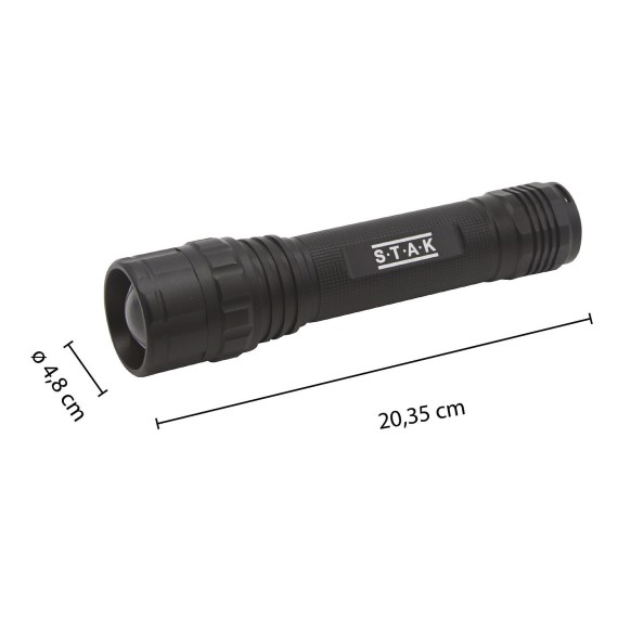 TIGER: CREE 20W XHP50 LED flashlight with zoom...