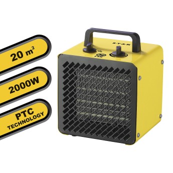 Industrial hot air generator, ceramic 2KW 2