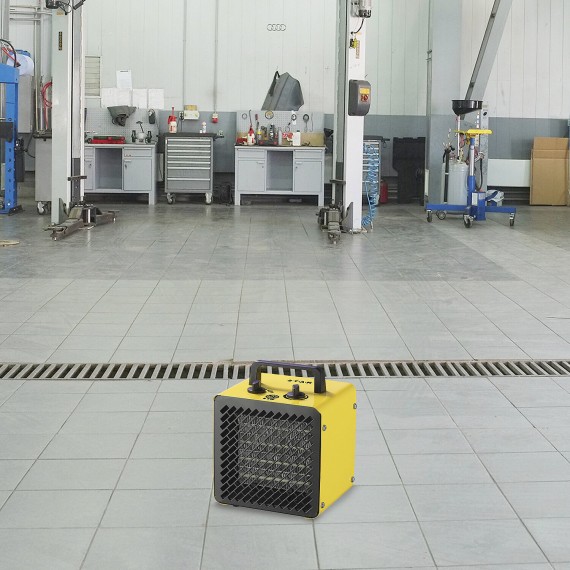 Industrial hot air generator, ceramic 2KW