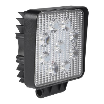 Quadratische Arbeitsleuchte, 12/24 V, 27 W, 1800 Lumen,...