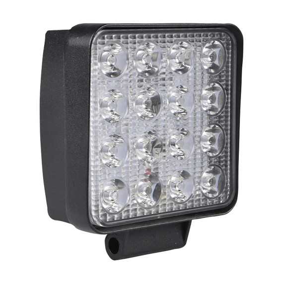 12/24V square work light, 48W and 2800 lumens,...
