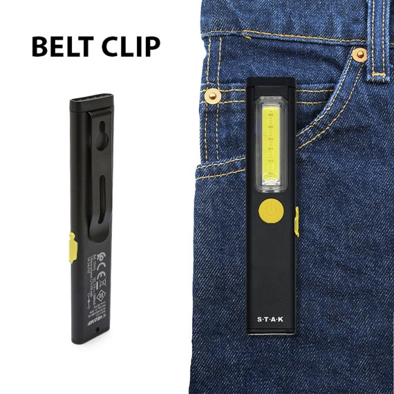 STEALTH: Rechargeable 3W LED flashlight,...