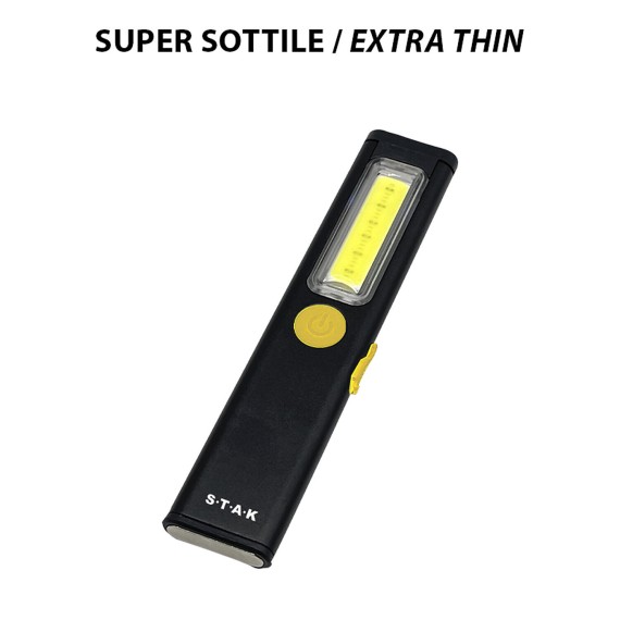 STEALTH: Rechargeable 3W LED flashlight,...