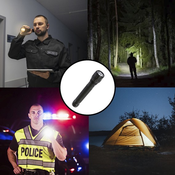 MAMBA : Lampe torche LED rechargeable de 5000...
