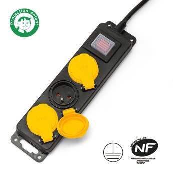 Presa Multipla per Esterno IP44 - 3 Prese standard... 2