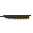 Presa Multipla per Esterno IP44 - 3 Prese standard francese 2P+T 16A con Coperchi e Spina 16A