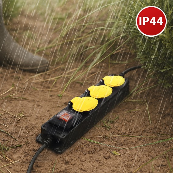 Presa Multipla per Esterno IP44 - 3 Prese...