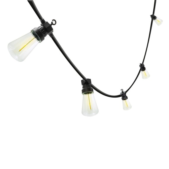 RÜCKSEITE: Ausziehbare IP44-Lichterkette, 15...