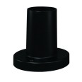 Short base, Height: 12 cm, in ABS. For the APOLUX series.