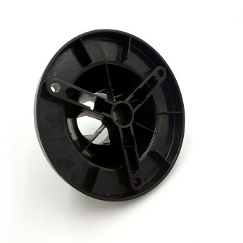Base da pavimento per pali Ø 60mm, in ABS. Per serie APOLUX 2