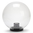 APOLUX: Sfera per esterno in PMMA, 200mm, E27, trasparente