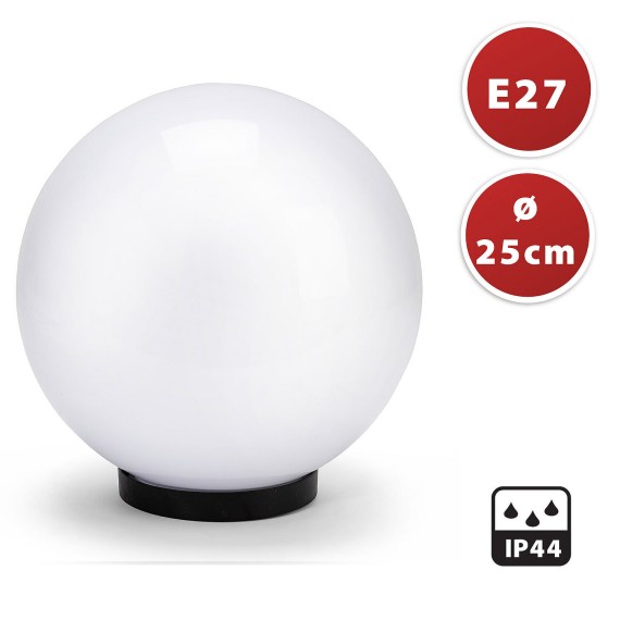 APOLUX: Sfera per esterno in PMMA, 250mm,...