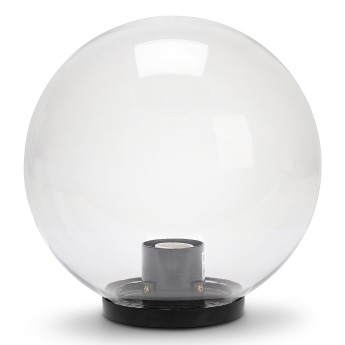 APOLUX: Sfera per esterno in PMMA, 250mm, E27, trasparente