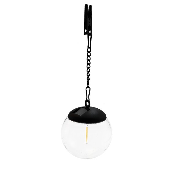 Solarbetriebene LED-Filament-Pendelleuchte, 10...
