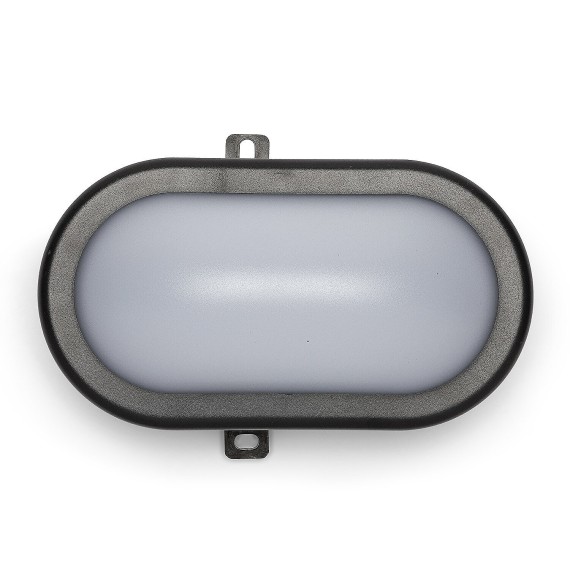 TARTARUGA: Schwarze 5,5-W-LED-Wandleuchte....