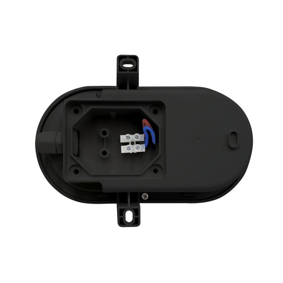 TARTARUGA: Schwarze 5,5-W-LED-Wandleuchte....