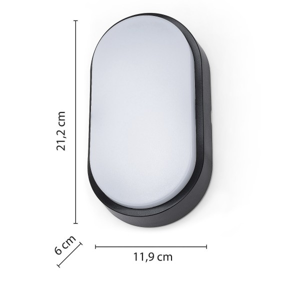 TARTARUGA-XL2: 14-W-LED-Wandleuchte. 2...