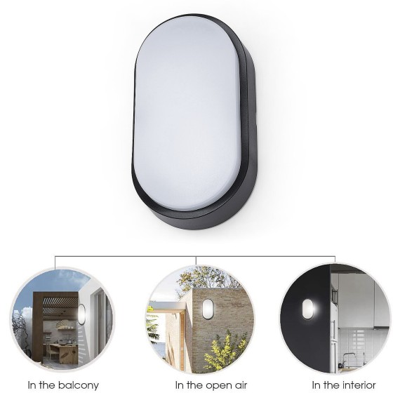 TARTARUGA-XL2: 14-W-LED-Wandleuchte. 2...