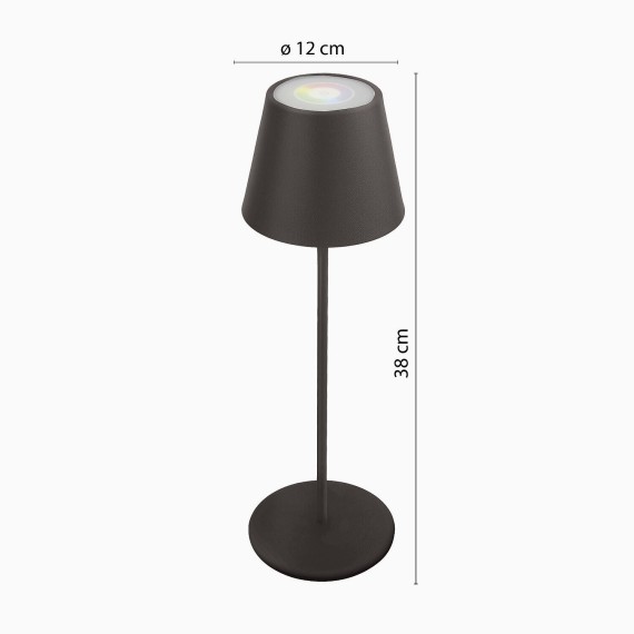 Wiederaufladbare LED-Tischleuchte mit...