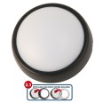 UBLO2: Plafoniera LED tonda, 700 lumen. 2 cornici (bianca e nera) incluse