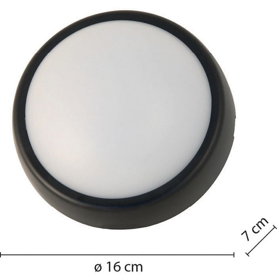 UBLO2: Plafoniera LED tonda, 700 lumen. 2...
