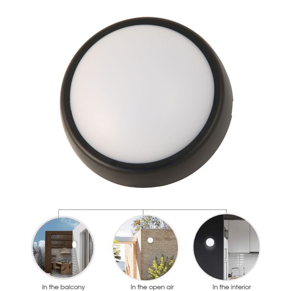 UBLO2: Plafoniera LED tonda, 700 lumen. 2...