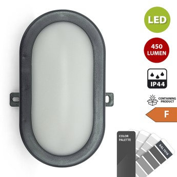 TARTARUGA: 5.5W integrated LED wall light. Outdoor use.... 2
