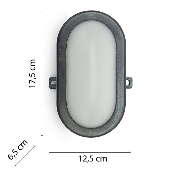 TARTARUGA : Applique murale LED intégrée de 5,5...