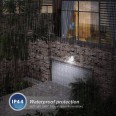 TARTARUGA : Applique murale LED intégrée de 5,5 W. Usage extérieur. RAL 7016.