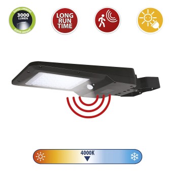 CRUISER M: Solar-powered floodlight, 3000 lumens. With... 2