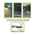 CRUISER M: Solar-powered floodlight, 3000 lumens. With motion detector.