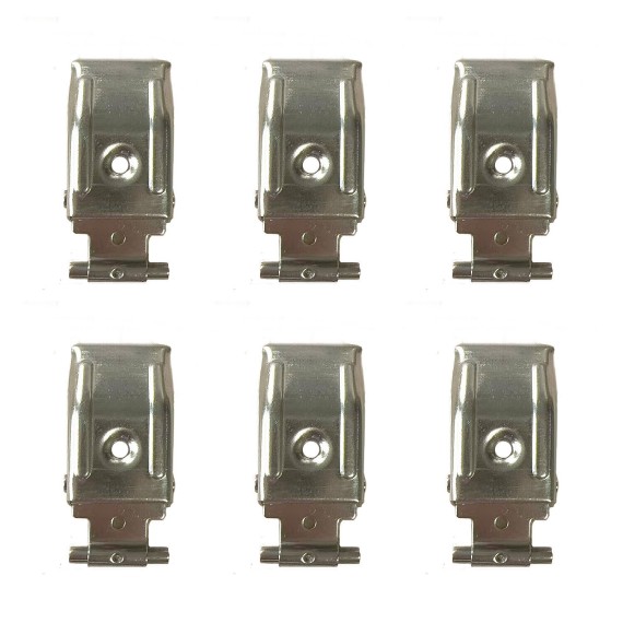 6 Metallclips für die TNE/NEPF-Serie