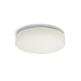 POLESTAR: Plafoniera tonda LED IP65, 1500 lumen, diametro 22cm. Bianco