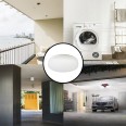 POLESTAR: Plafoniera tonda LED IP65, 1500 lumen, diametro 22cm. Bianco