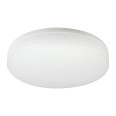 POLESTAR XL: Plafoniera tonda LED IP65, 2400 lumen, diametro 33cm. Bianco