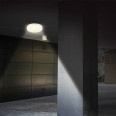 POLESTAR XL: Plafoniera tonda LED IP65, 2400 lumen, diametro 33cm. Bianco